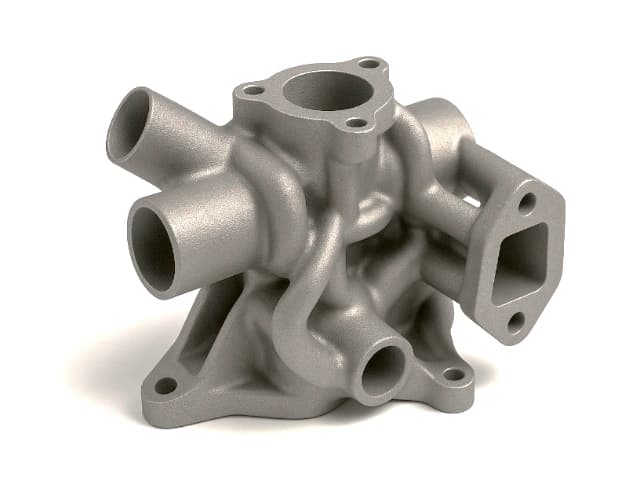 Zdjęcie Przykład części niewykonalnych w odlewnictwie tradycyjnym