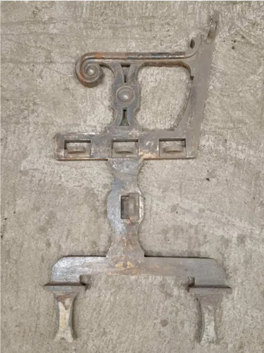 Skan 3D istniejącej części 4