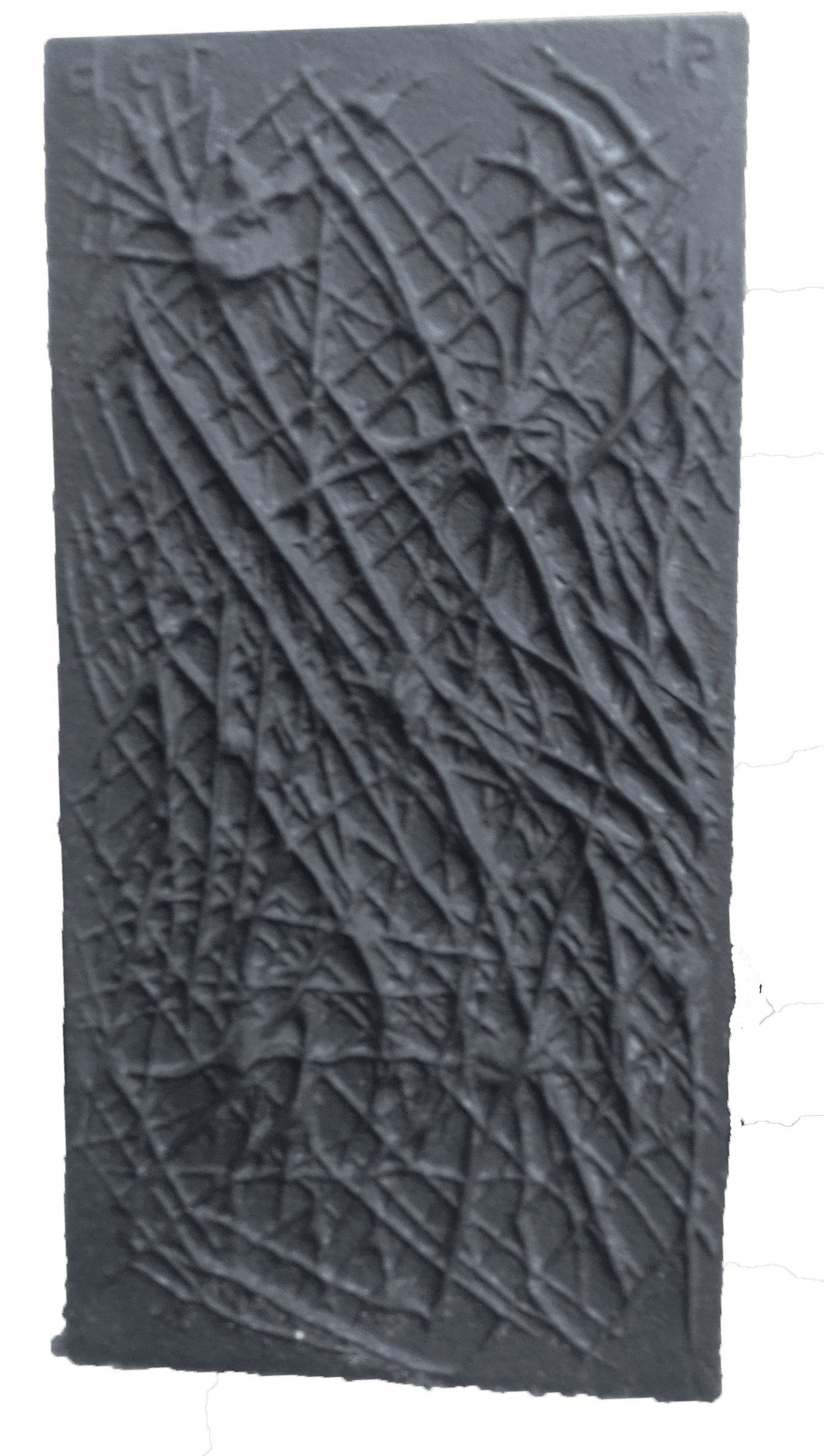 "Dekoracyjna płyta kominkowa z żeliwa"