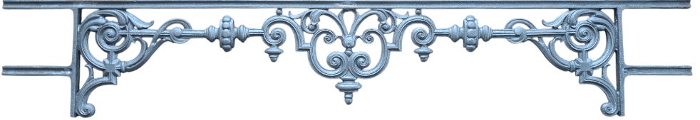 Poręcz okienna z żeliwa — ref FDA