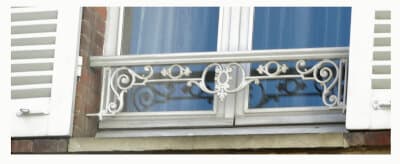 Poręcz okienna z żeliwa — ref SD - Thumbnail 3