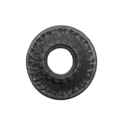 Dekoracyjna rozetka z żeliwa - Zelkova