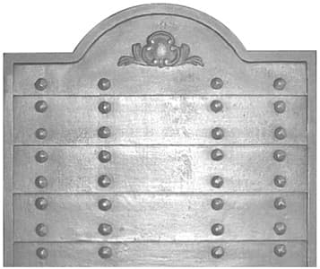 Rustyk z gwoździami bez pierścieni