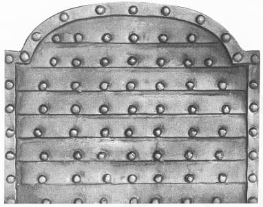 Płytka z gwoździami