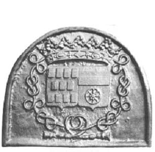 Herb markiza de Lavardin i Małgorzaty de Rostaing