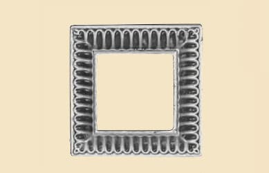 Osłona słupa z żeliwa i kutego żelaza - Ref: 324