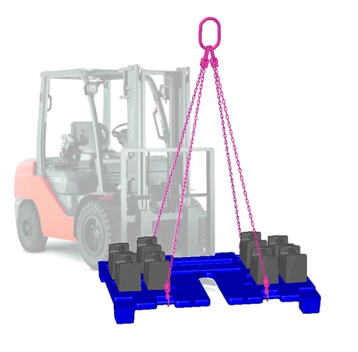 Masa obciążenia VGP 200 KG