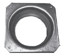 Obudowa aluminiowa dla wentylatora kwadratowego