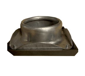 Regulowana kratka wentylacyjna z obudową