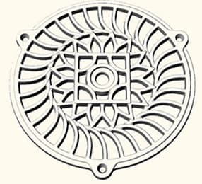 Siatka okrągła DIAM180