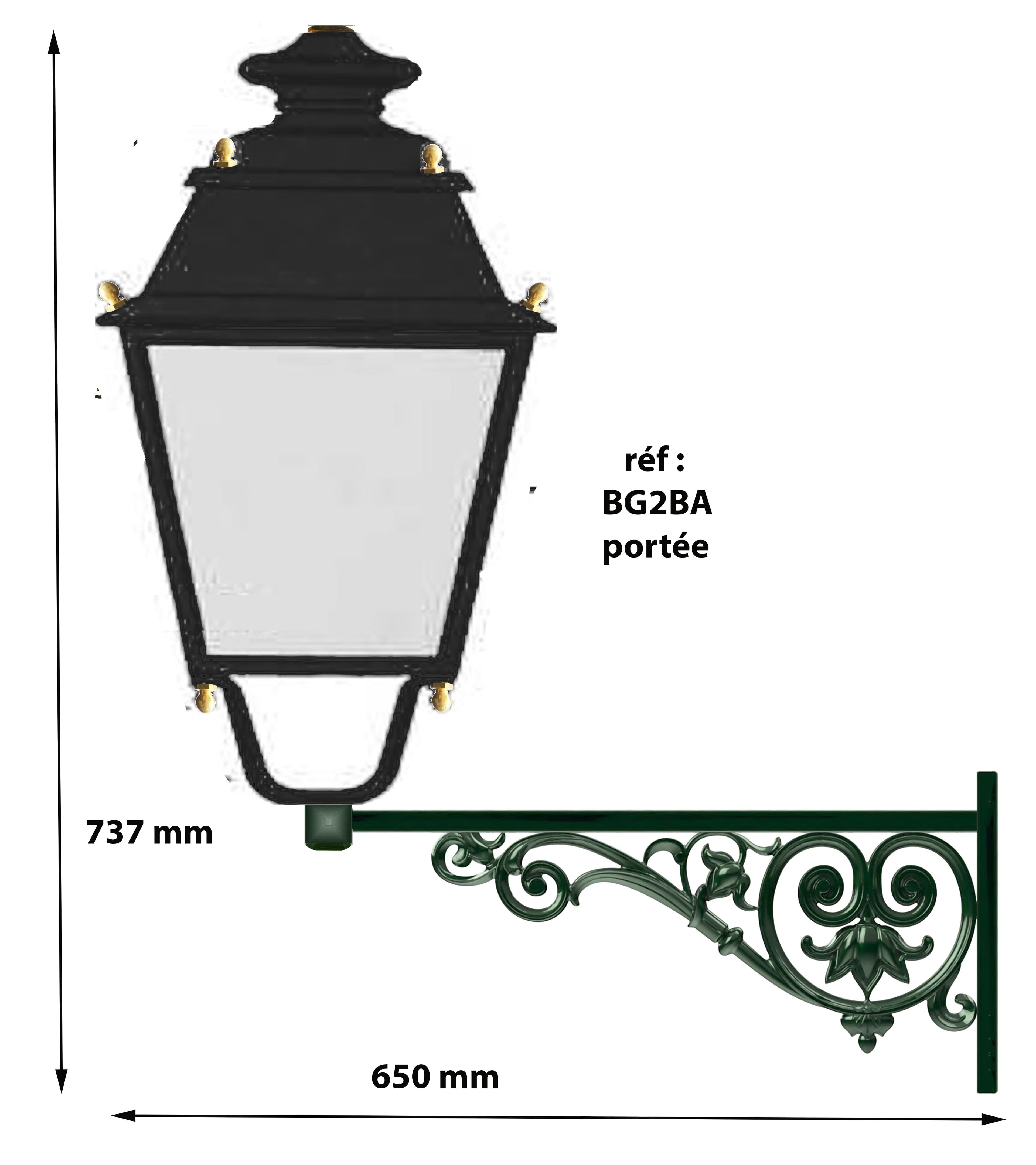 Lampa BG2 BA Zasięg