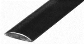 Poręcz półokrągła ze stali - 30x8