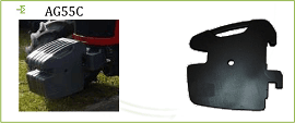 Masa ciągnika AGCO 55 kg z grzechotką - AG55C
