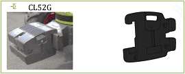 Masa ciągnika Claas 52 kg lewa - CL52G