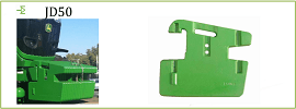 Masa ciągnika John Deere 50 kg - JD50