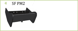 Uchwyt masy Same Deutz Fahr - drugi model - SFPM2