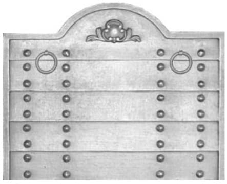 Rustyk z gwoździami z pierścieniami