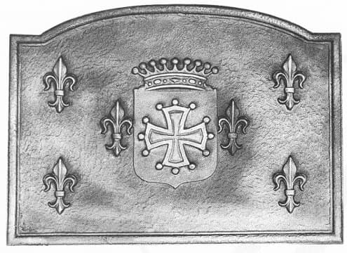 Krzyż Langwedocji z Liliami