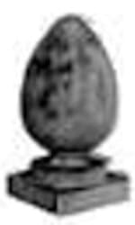 Kula schodowa - Szyszka z kwadratową podstawą